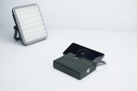 Lámpara Solar para Exteriores con Banco de Energía, 50W 100W 120W IP65, Luz LED de Emergencia, Reflector de Seguridad con Energía Solar