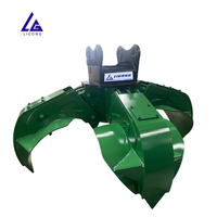 Penjepit Scrap Excavator LG dengan Grapple Kulit Jeruk Bersertifikasi CE 360 °   Rotasi untuk Pemuatan Port Scrap MOQ 1 PC Pabrik