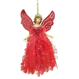 New fairy angel pendant birthday gift for Christmas angel tree topper decoration