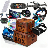 Coffret Cadeau Mystère Avancé avec 3 Produits - Électronique Aléatoire Incluant Montre, Écouteurs, Téléphone et Plus de Surprises