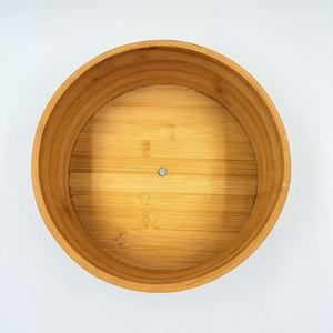 Bamboo Storage Tube 2L Eco Friendly Desktop Organizer For <b>Makeup</b> Cosmetics Home Hotel Bedroom Use - Product Image 1