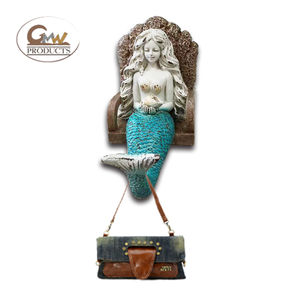 Hot Verkoop Hand Schilderen Hars Mermaid Haak Geschikt Voor Thuis Decoratie - Product Image 3