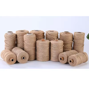 Custom DIY Hang Tags 1MM-14MM Thin Rope Binding Handmade Yellow Hemp Lanyards Other Category