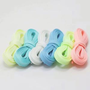 Nuevo Par de Zapatillas Planas Transpirables, Ligeras y Duraderas para Maternidad, con Cordones Luminosos de Poliéster que Brillan en la Oscuridad, Fluorescentes - Product Image 6