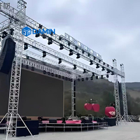 Estructura de Aluminio Resistente y Ligera, 290x290mm y 400x400mm, para Escenarios y Exhibiciones
