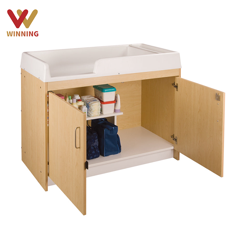 Montessori Wooden Baby Changing Table for