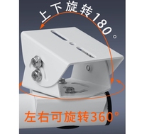 Yuntuo personnaliser CCTV support surveillance Surveillance accessoires en alliage d'aluminium CCTV Ptz support panoramique inclinaison caméra support