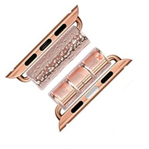 14mm 20mm 22mm 24mm DIY joyería reloj Correa adaptador para <span class=keywords><strong>Apple</strong></span> <span class=keywords><strong>Watch</strong></span> Serie <span class=keywords><strong>3</strong></span>/4/5/6/7/8/9/10/11/Ultra Beaded Band conectores Kit - Product Image 4