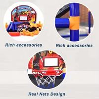 Jeu de tir au basket-ball d'extérieur et d'intérieur, portable, facile à transporter, jeu d'arcade de basket-ball pour enfants pour les moments de loisirs