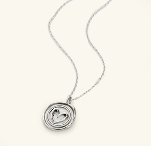 Inspire gioielli in acciaio inox timbro cuore collana ragazze design minimalista oro placcato 18k all'ingrosso nome personalizzato - Product Image 5