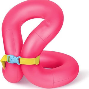 Gilet de natation gonflable en PVC pour enfant, tailles S, M, XL, avec boucle de sécurité réglable et double airbag enveloppant - Product Image 2