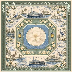 Custom SBR Diving Fabric Diatom Mud Mahjong <b>Table</b> Mat Silent Anti-Slip Custom Size Print Image <b>Folding</b> Metal <b>Legs</b> 4 Players - Product Image 4