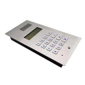 定制16键矩阵不锈钢发光二极管背光门禁键盘防水数字金属键盘 - Product Image 2