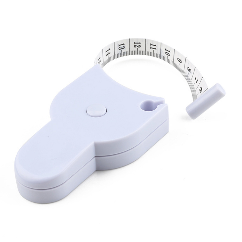 Индивидуальная измерительная лента 150 см/60 дюймов, измерение тела, талии, груди, ног, сантиметров, измерение, выдвижная линейка, швейный портной