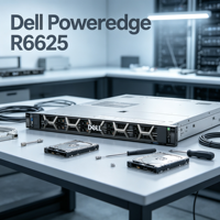 Plateforme rack flexible à double processeur conçue pour les services de bureau virtuel et l'informatique cloud multi-locataires PowerEdge R6625