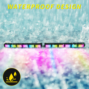 Nouvelle barre lumineuse LED longue, lumière d'avertissement RGB clignotante, <span class=keywords><strong>bande</strong></span> lumineuse d'avertissement <span class=keywords><strong>pour</strong></span> voiture, aimant, toit <span class=keywords><strong>de</strong></span> camion tout-terrain, <span class=keywords><strong>bande</strong></span> lumineuse d'urgence clignotante - Product Image 4