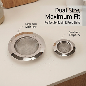 Bền xây dựng 3 trong 1 bồn rửa chén lọc dễ dàng-sạch chống gỉ Sàn thép không gỉ cống Lọc - Product Image 1