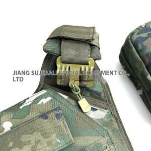Chaleco Táctico de Malla Ligero Personalizado con Cremallera Impermeable, Camuflaje Láser de Verano, Bolsa Portátil para Exteriores - Product Image 4
