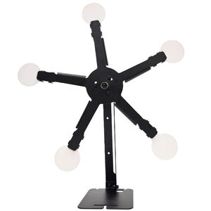 เป้าธนูเหล็กหมุนได้ 5 แผ่น แบบรีเซ็ตอัตโนมัติ สำหรับฝึกยิงธนู ทนทาน - Product Image 4