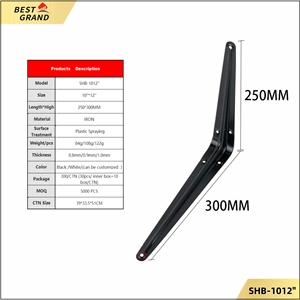 Soporte de Pared para Estante Flotante, Soporte <span class=keywords><strong>Triangular</strong></span> de Madera Contrachapada para Esquinas - Product Image 6