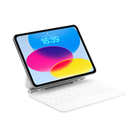 Clavier magique avec pavé tactile pour iPad Air 11/13, iPad 10/10e/4/5/6, iPad Pro 11/12.9/13'' M4/M5/M3/M2 - Housse intelligente rétroéclairée