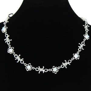 Collar de cadena de acero inoxidable para mujer, estilo urbano, de moda, Tanjing - Product Image 1