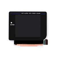 Noir/Blanc Laminé Q5 3.1 Pouces Plus Grand Écran HD IPS RIPS Écran OSD FRM pour GBO DMG LCD Kits avec Boîtier Shell Case