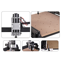Mini routeur CNC DIY avec tête laser, zone de travail 430 * 390 * 90 mm, broche 500W