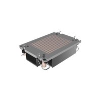 Coolserver 4677 1UM71-P Radiateur CPU LGA 4 caloducs Serveur 1U 4 broches Cuivre Aluminium Boîtier d'ordinateur TDP 185W 12V
