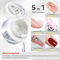 BORN PRETTY Fabricant OEM Gel Sculptant 3D Auto-Nivelant 30g pour Ongles, Gel Colle Renforçant Multifonctionnel pour Salon