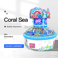 Vente en gros en usine Distributeur automatique à jetons Spiral Candy Gumball Bouncing Ball Capsule Jouet pour centres de jeux Matériel de plateau