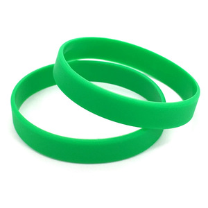 Pulsera de goma de promoción personalizada con mensaje o logotipo de alta calidad, pulsera de silicona de PVC personalizada - Product Image 5