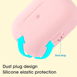 <span class=keywords><strong>Coque</strong></span> sans fil en silicone souple liquide pour <span class=keywords><strong>Airpod</strong></span> <span class=keywords><strong>pro</strong></span> 2nd 3rd génération Fundas Capa <span class=keywords><strong>Coque</strong></span> - Product Image 6