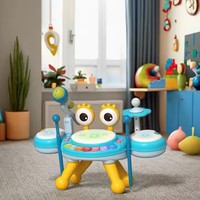 ITTL bébé début créatif Puzzle éducation précoce musique clavier Microphone multifonctionnel jouet électronique Jazz tambour
