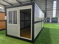 Maison préfabriquée de 20 pieds, type X, maison modulaire pliable en conteneur, construction préfabriquée, logement pour travailleurs de chantier