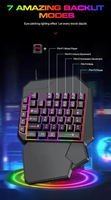 Combinaison souris et clavier de jeu optique à la fois filaire avec micro et pavé tactile pour enfants nouvelle application de bureau