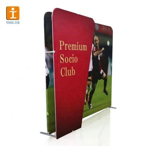Tissu de tension extensible 20Ft Pop up toile de fond bannière en aluminium présentoir publicité sport Promotion médias mur - Product Image 6