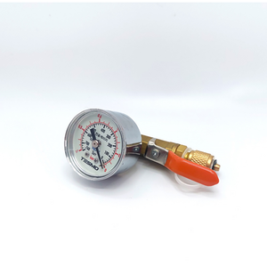 Tesmo Mini Vacuum <b>Gauge</b> TG701S Brass Steel Case Pressure Measurement Tool - Product Image 2
