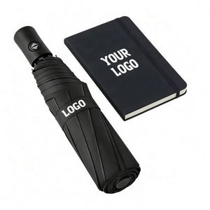 Wholesale High Quality 3 Fold Folding Foldable <b>Windproof</b> Uv Black Colour Automatic Auto Open Close <b>Umbrella</b> for the Rain - Product Image 1