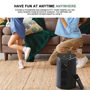 700W Lithium Ion Pure Sine Wave Outdoor Portable Power Station Smart FM Music Speaker Emergency Battery Backup <b>Camping</b> SKA700T 7 - Product Image 2