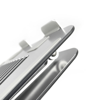 Draagbare opvouwbare laptopstandaard van aluminiumlegering, in hoogte verstelbare computerhouder voor MacBook Pro Air Notebook Desk