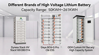Kit complet de système solaire 50 kW version US, triphasé 208 V, système de stockage d'énergie commercial avec panneaux solaires et batterie