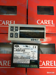 Contrôleur de température CAREL Série <span class=keywords><strong>IR33</strong></span> (IR32V0H000/IR33V7HR20) Matériau plastique pour système HVAC - Product Image 3