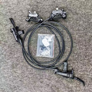 Juego de Frenos Hidráulicos <span class=keywords><strong>SHIMANO</strong></span> <span class=keywords><strong>DEORE</strong></span> XT M8220, Freno de Disco Hidráulico de 4 Pistones con Pinza de Freno M8220 y Palanca de Freno M8200 - Product Image 1