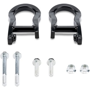 Gancho de Remolque para Chevrolet GMC 2007-2019, Parachoques Delantero, Acero Negro, Alta Resistencia - Product Image 2