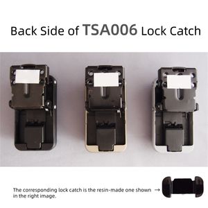 Serrure de valise vintage de luxe en ABS, boucle TSA006 <span class=keywords><strong>TSA007</strong></span>, accessoires de bagages, pièces de rechange durables pour valise - Product Image 3