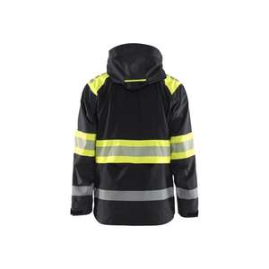 BLAKLADER-Veste 442019779933XXXL Hi-Vis Shell Noir/Jaune-EAN 7330509849330 HI-VIS WORKWEAR - Product Image 2