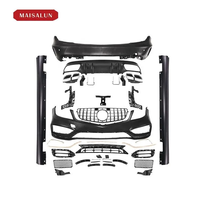 Kit carrosserie de style AMG W205 pour Mercedes BENZ Classe C W204 C63 C180 C200 C260 C300 Pare-chocs de voiture avec calandre