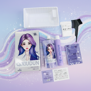 JiaYing Crema Colorante Semipermanente alle Erbe con Cheratina Premium per Copertura Grigia, <span class=keywords><strong>Colore</strong></span> a Lunga Durata, OEM per Saloni, Senza Ammoniaca, Certificato GMPC - Product Image 4