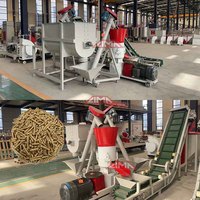 LIMA Ligne d'alimentation de poulet Mini ligne de production de granulation d'aliments pour volailles bovins Usine automatique de fabrication d'aliments pour porcs Prix
